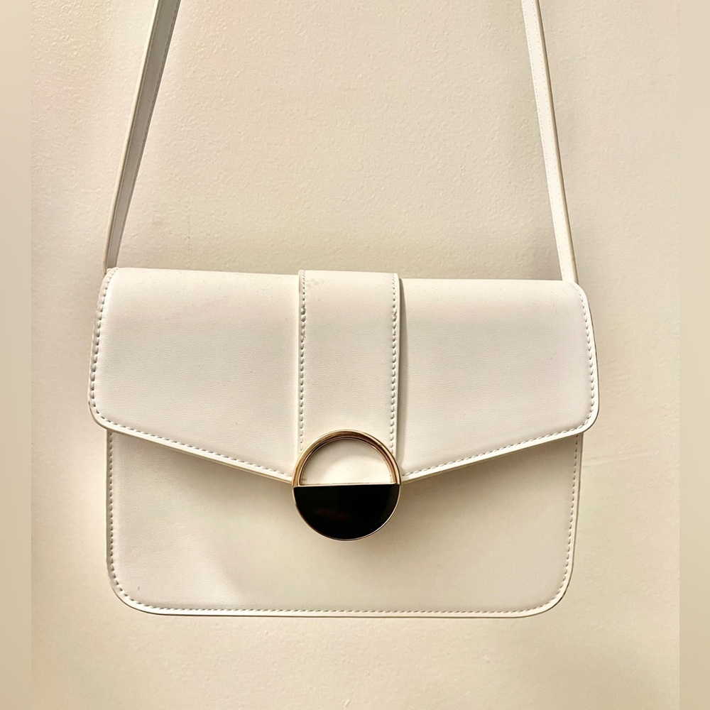 White purse